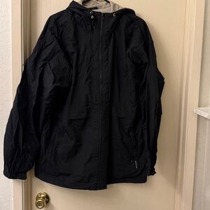 Members only vintage medium, Men's Black rain wind Jacket